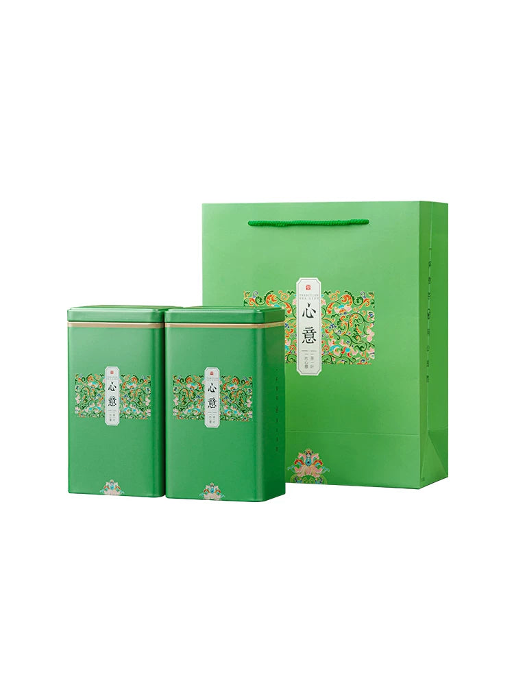 Universal çay qutusu ütü qutusu düzbucaqlı dəmir qutu Biluochun ağ çay Longjing boş çay qırmızı və yaşıl çay möhürlənmiş dəmir qablaşdırma qutusu