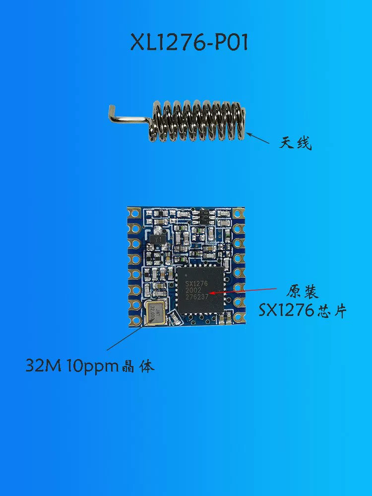 SX1276 simsiz LORA yayılmış spektr modulu 868M915M uzun məsafəli arduino simsiz qəbuledici stm32 spi