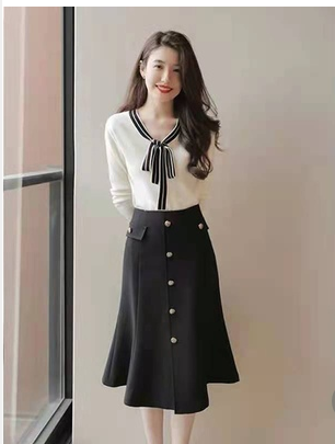 2025 Summer Clothing Set New Style Salty Style Professional Miniature Fit Two-Piece Set with a Slightly Slimming Effect