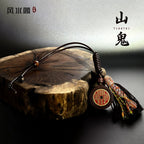 Arxa Görünüş Güzgüsü üçün Zaizhushan Guifanhuai Avtomobil Kulonu, 2025 Yeni Model, Daxili Dekorasiya Aksessuarı, Yüksək səviyyəli Bənövşəyi Mikro Naxış