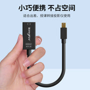 Tengfei minidp to hdmi adapter kabeli vga apple notebook 4K TV monitor proyektoruna qoşulmuş mini kiçik dp çevirici ildırım macbook video əlaqə çevirici kompüter