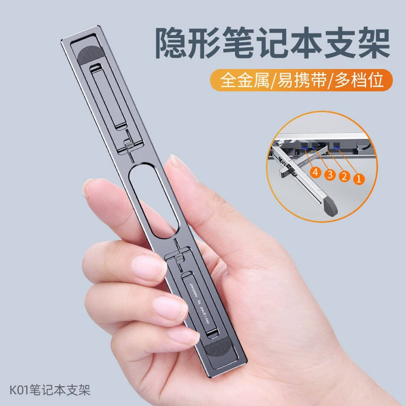Paifan kompüter klaviaturası dayağı əyilən qaldırıcı mötərizə qatlana bilən dayaq bazası portativ notebook üzən ayaq altlığı radiator görünməz yapışdırıcı dolgu mini portativ aksesuarlar arxa stiker