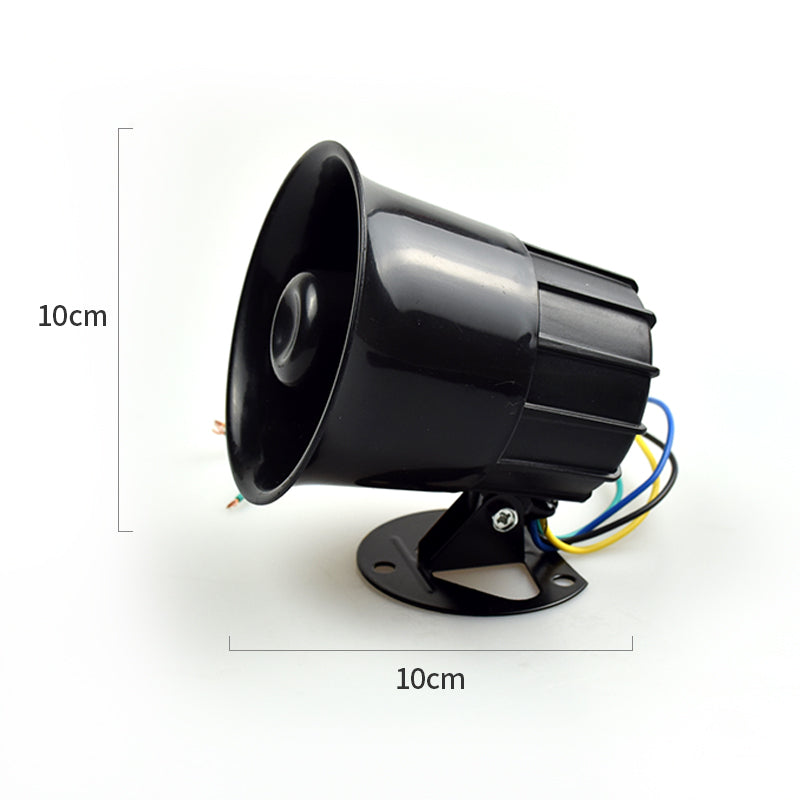 Yük maşınının geriyə dönən buynuzu 24V Üçü birdə səsli Geriyə dönən 12V Neytral Dönmə Xəbərdarlıq siqnalı