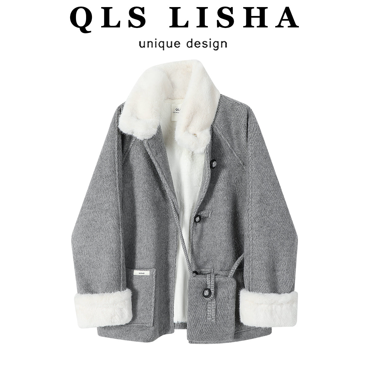 Cholisa-nın bu il qadınlar üçün məşhur olan quzu yun paltosu, zərif və zərif bir hiss yaradır, payız və qış üçün mükəmməldir.