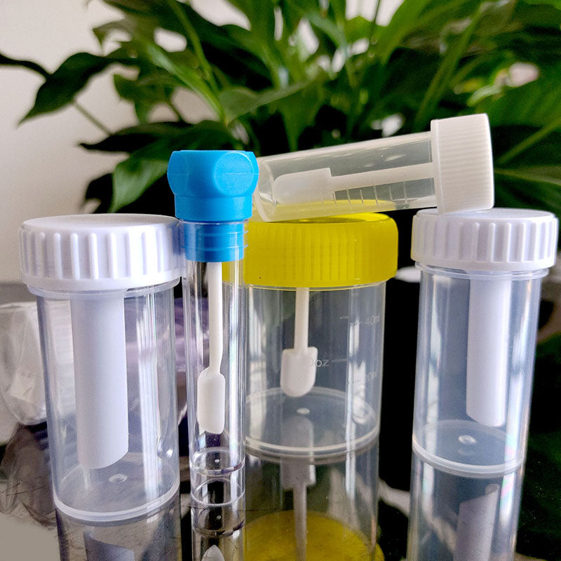 Laboratoriya müayinəsi üçün birdəfəlik nəcis toplayıcısı, nəcis nümunəsi şüşəsi, sterilizə olunmuş nəcis nümunəsi borusu 5/10/25/30ml