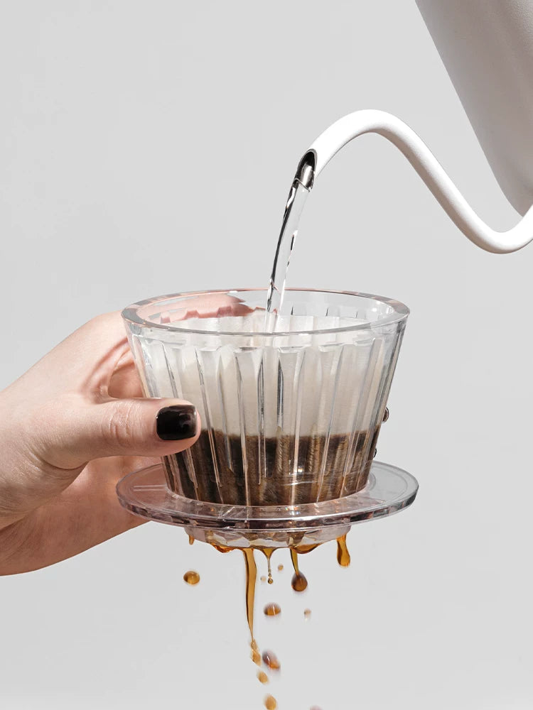 Taimo Bingtong B75 əl ilə dəmlənmiş qəhvə filtri fincanı Qızıl Əjdaha fincanı tort filtri fincanı düz dibli filtr fincanı məişət qəhvə qabları