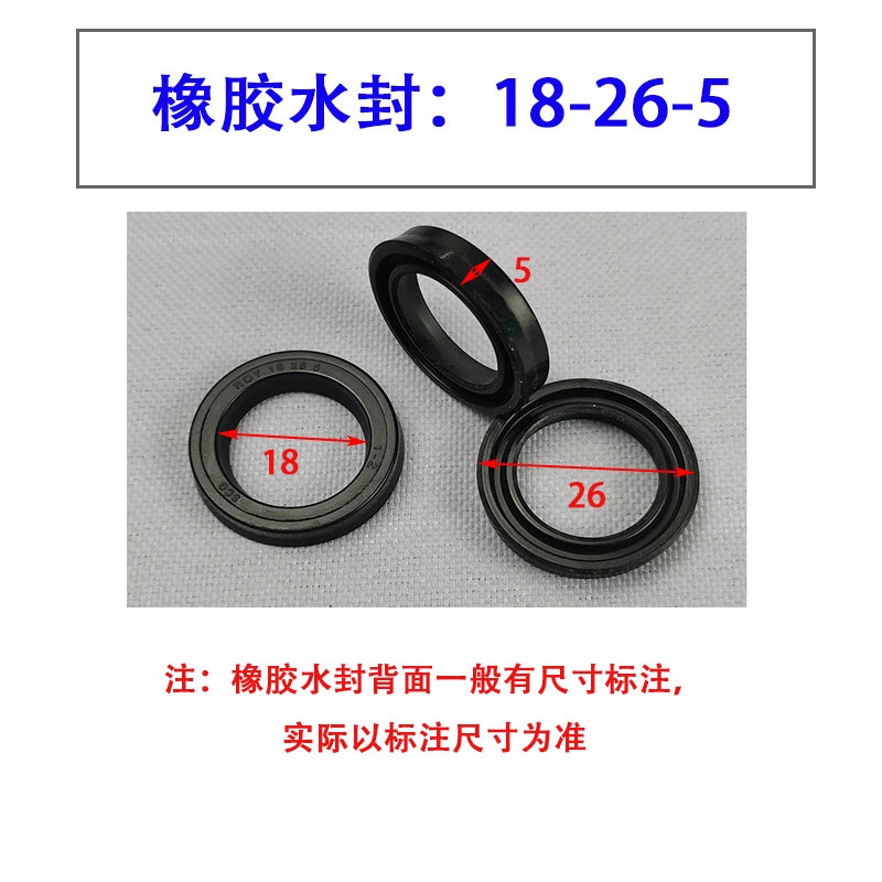 Lvba Dolphin Kyushu Maxi Qara Pişik Ultra Yüksək Təzyiqli Təmizləyici Maşın Avtomobil Paltaryuyan Maşın Pompa Başlığı Əsas Su Sızdırmazlığı Yağ Sızdırmazlığı Təmir Dəsti