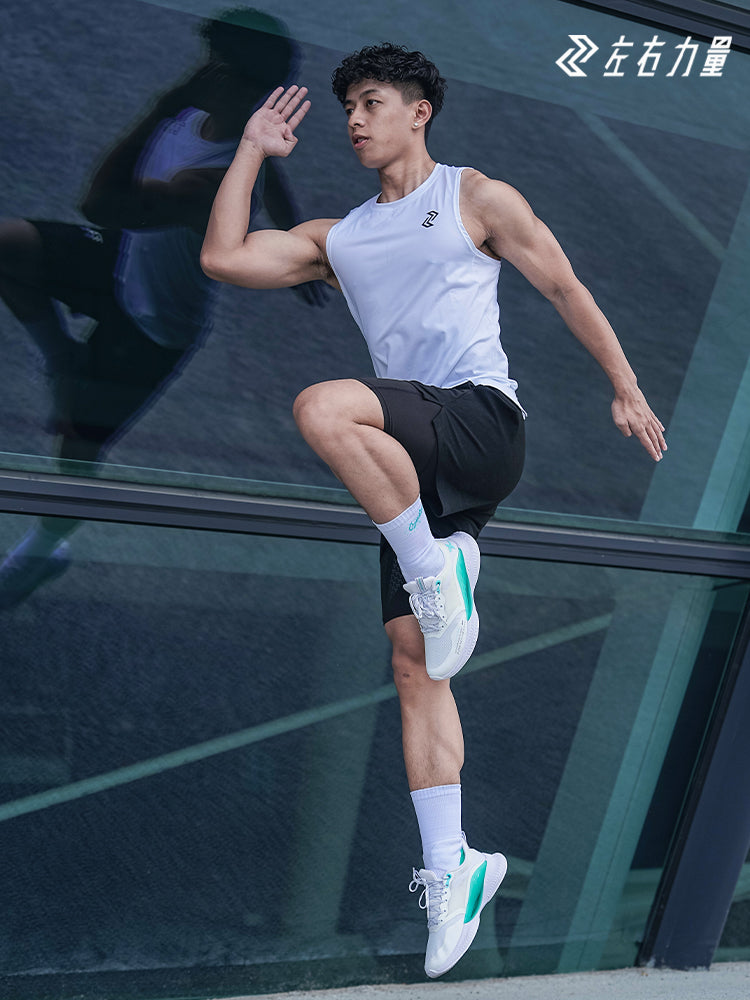 Sol və sağ güclü maye spandex sıxılma şalvarları kişi tez quruyan məşq dar şortları yay beş nöqtəli basketbol idman şalvarları