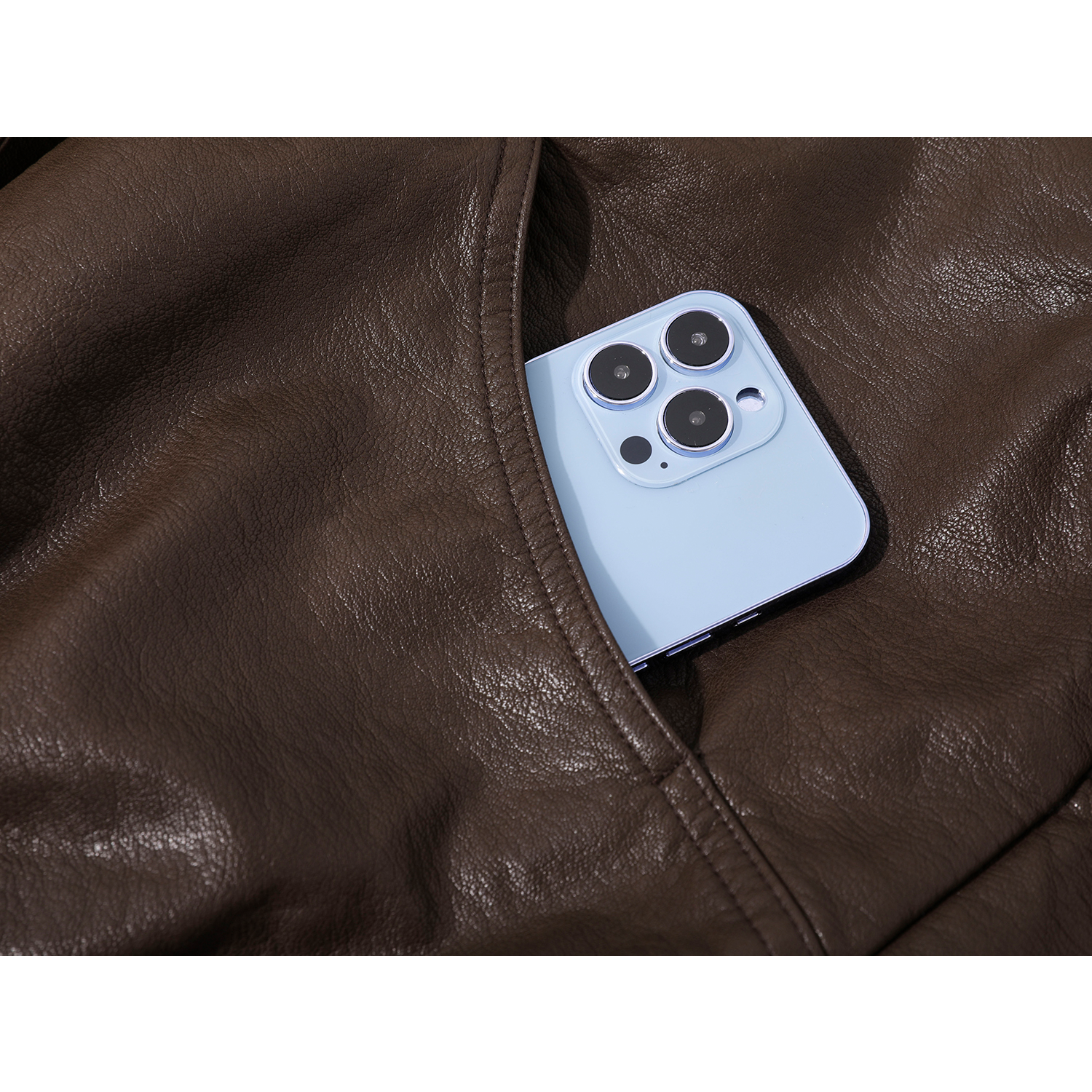 Cholisa Koreya üslubunda Amerika retro Merard qadın üçün yun astarlı palto, qalınlaşdırılmış dəri gödəkçə, qış motosiklet gödəkçəsi.