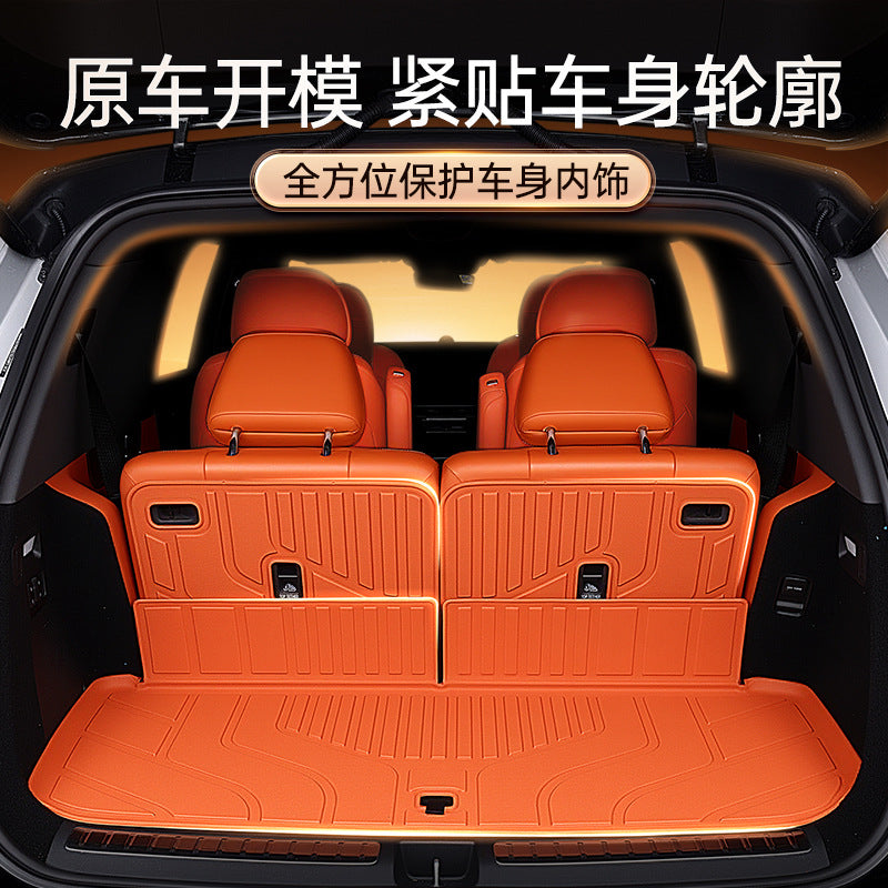 Xüsusi olaraq Wenjie M8 baqaj ayaqaltıları, Huawei AITO avtomobilinin altı nəfərlik və beş nəfərlik modifikasiya aksesuarları, döşəmə ayaqaltıları üçün hazırlanmışdır.