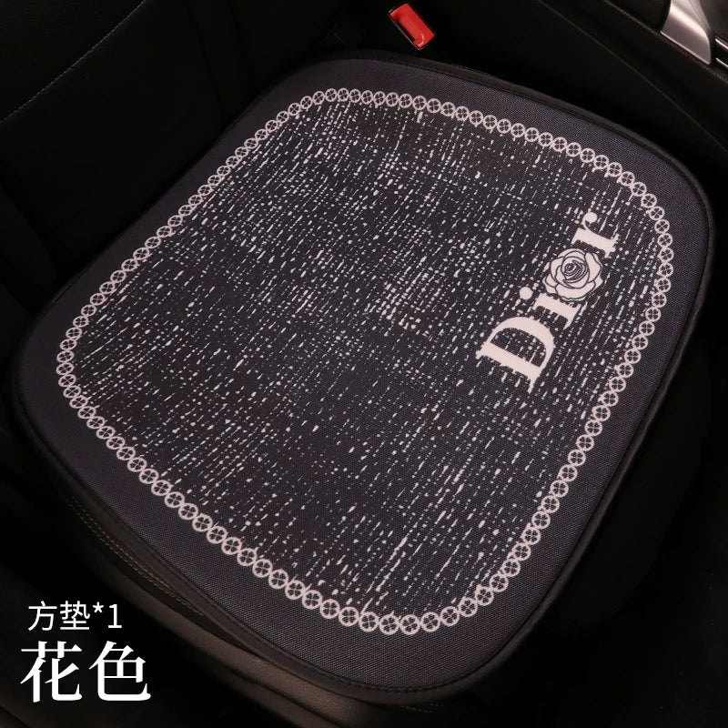 Car seat cushions, for all seasons, premium feel, semi-covered seat covers for women's car interiors, popular online car seat covers, car cushions, seat cushions.