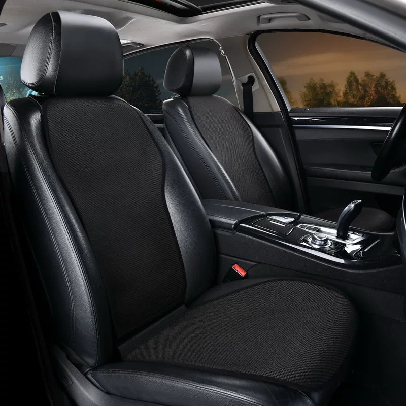 Linen car seat covers, slimming seat cushions, universal linen seat cushions, non-slip, breathable, tie-free, simple seat covers