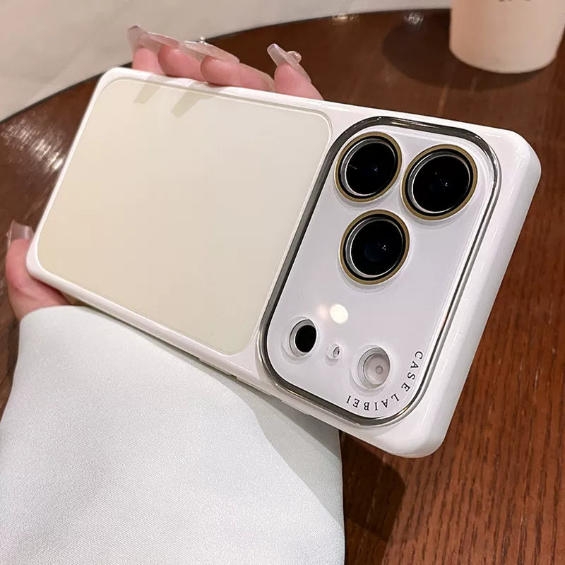 Apple 17ProMax mobil telefon qutusu, yeni iphone17 kvadrat gradient narıncı dəniz lensi hərtərəfli qoruyucu örtük, sadə buzlu 16 yüksək səviyyəli kişi və qadın cüt qabıq 15hui 14 üçün uyğundur