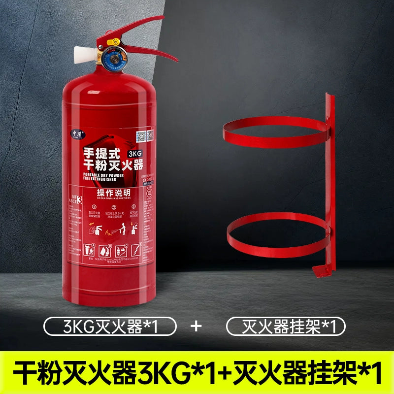 Mağazalar üçün yanğınsöndürən 4kq Ev üçün quru toz Şəxsi avtomobillər üçün 2kq Avtomobil 1/3/5/8 Yanğınsöndürmə Avadanlıqları Zavodu