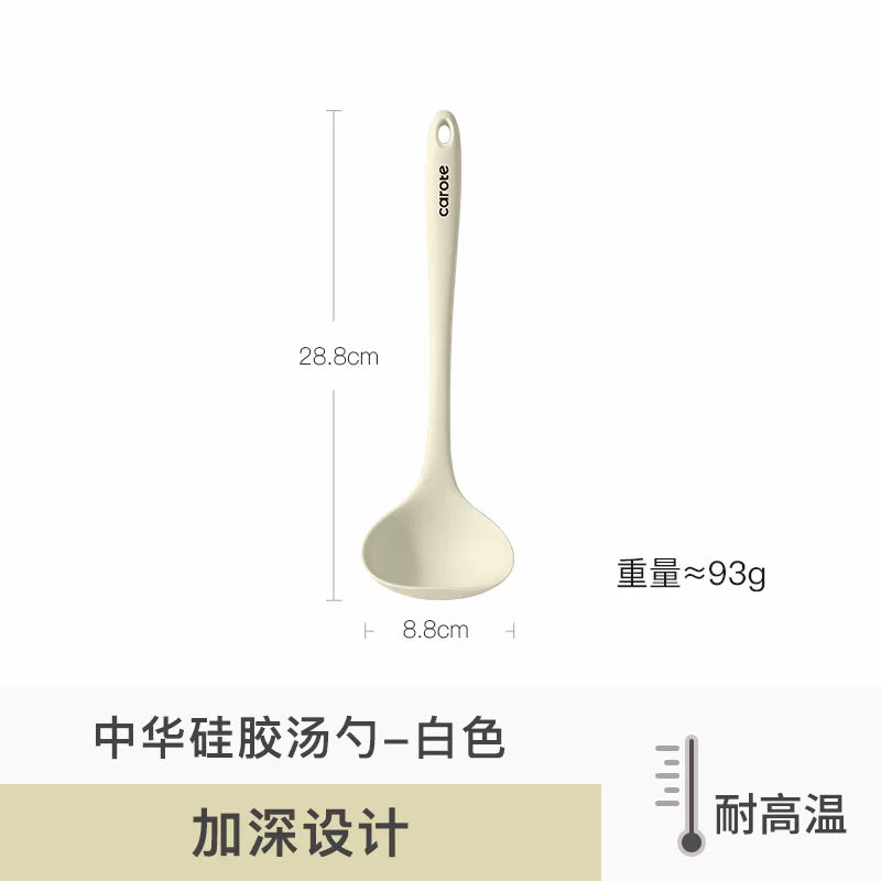 Yerkökü silikon spatula məişət qızartma qaşığı yapışmayan xüsusi yemək spatula yüksək temperatura davamlı qida dərəcəli qazan qoruyucu mətbəx qabları