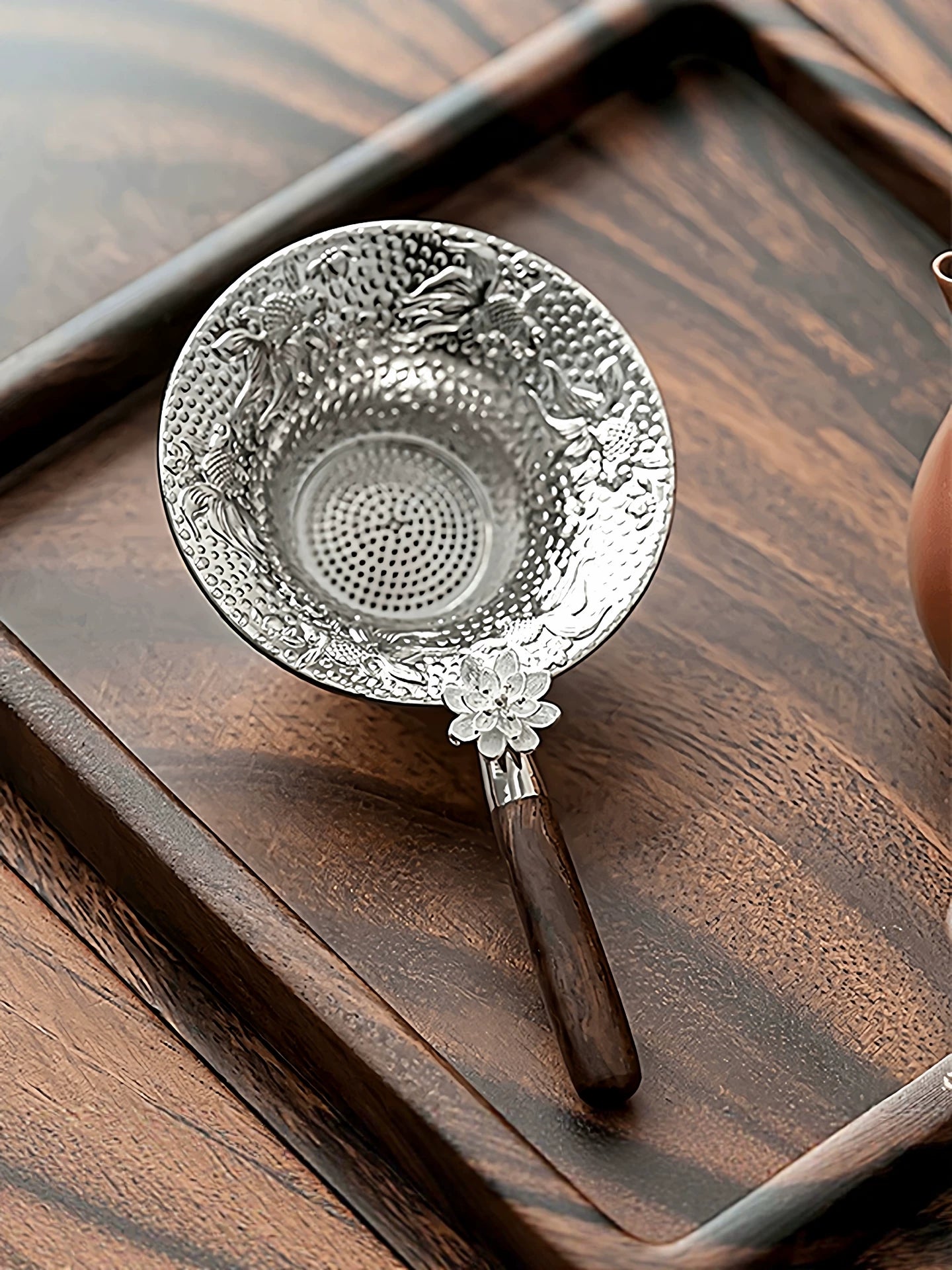Çay sızması yaradıcı çay yarpağı çay filtri çay hunisi huni çayı yüksək səviyyəli ayrı çay filtri çay mərasimi çay dəsti aksesuarları filtr şəbəkəsi