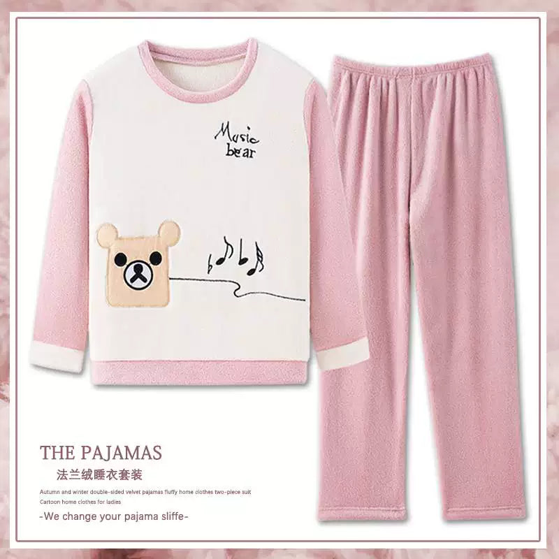 cütlük pijama dəsti qış qadın kişilər pijama ev geyimləri pijama