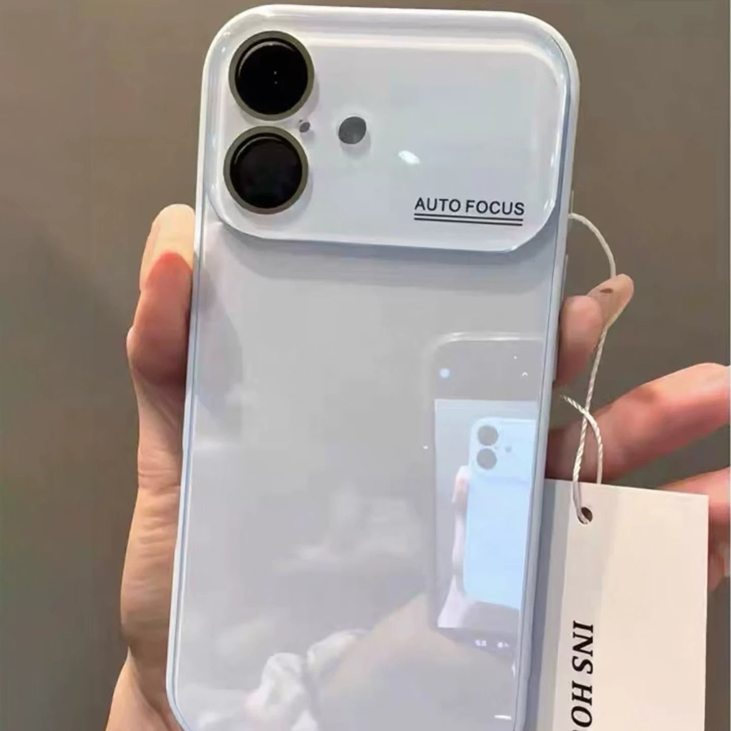 Koreya ins sadə dopamin bərk rəngli şüşə iphone17promax cib telefonu qutusu Apple 16 qoruyucu örtük 14 yüksək səviyyəli 13 yeni 15pro hər şey daxil lens maks mobil telefon qutusu p