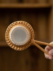 Luosheng əl istehsalı bambuk rattan çay drenaj çay filtri çay filtri çay bölməsi yaradıcı Yapon Kung Fu çay dəsti aksesuarları