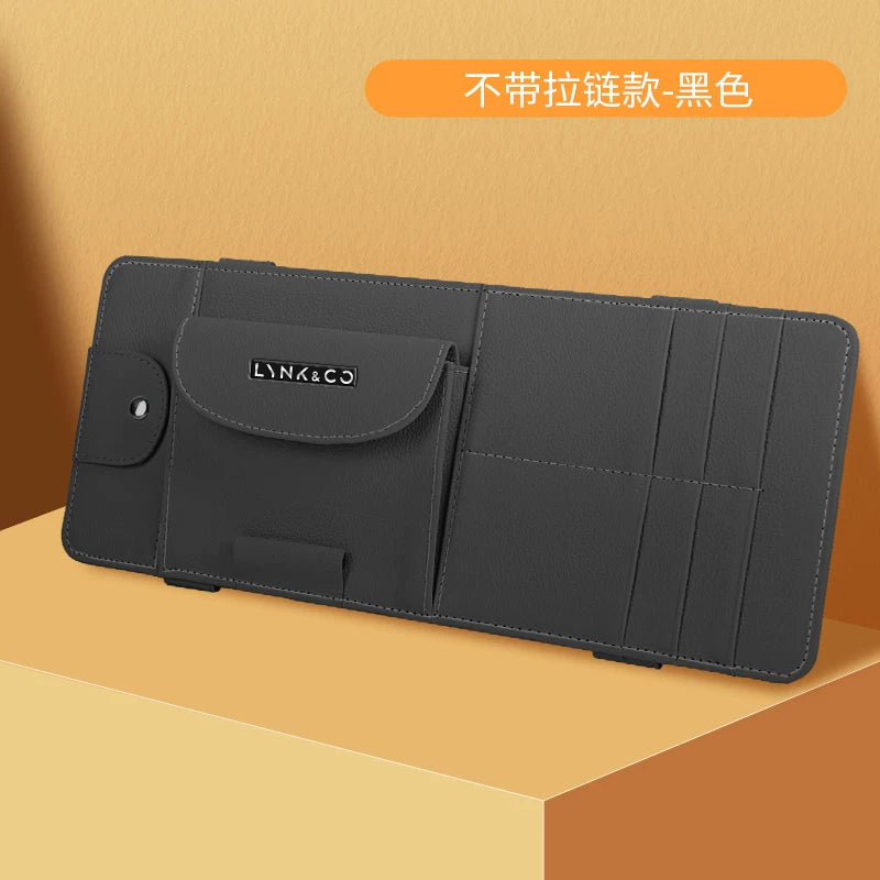 Lynk & Co avtomobil günəşdən qoruyucu saxlama qutusu 03/06/01/09/08EM-P avtomobil salonu aksesuarları kart və eynək klipi