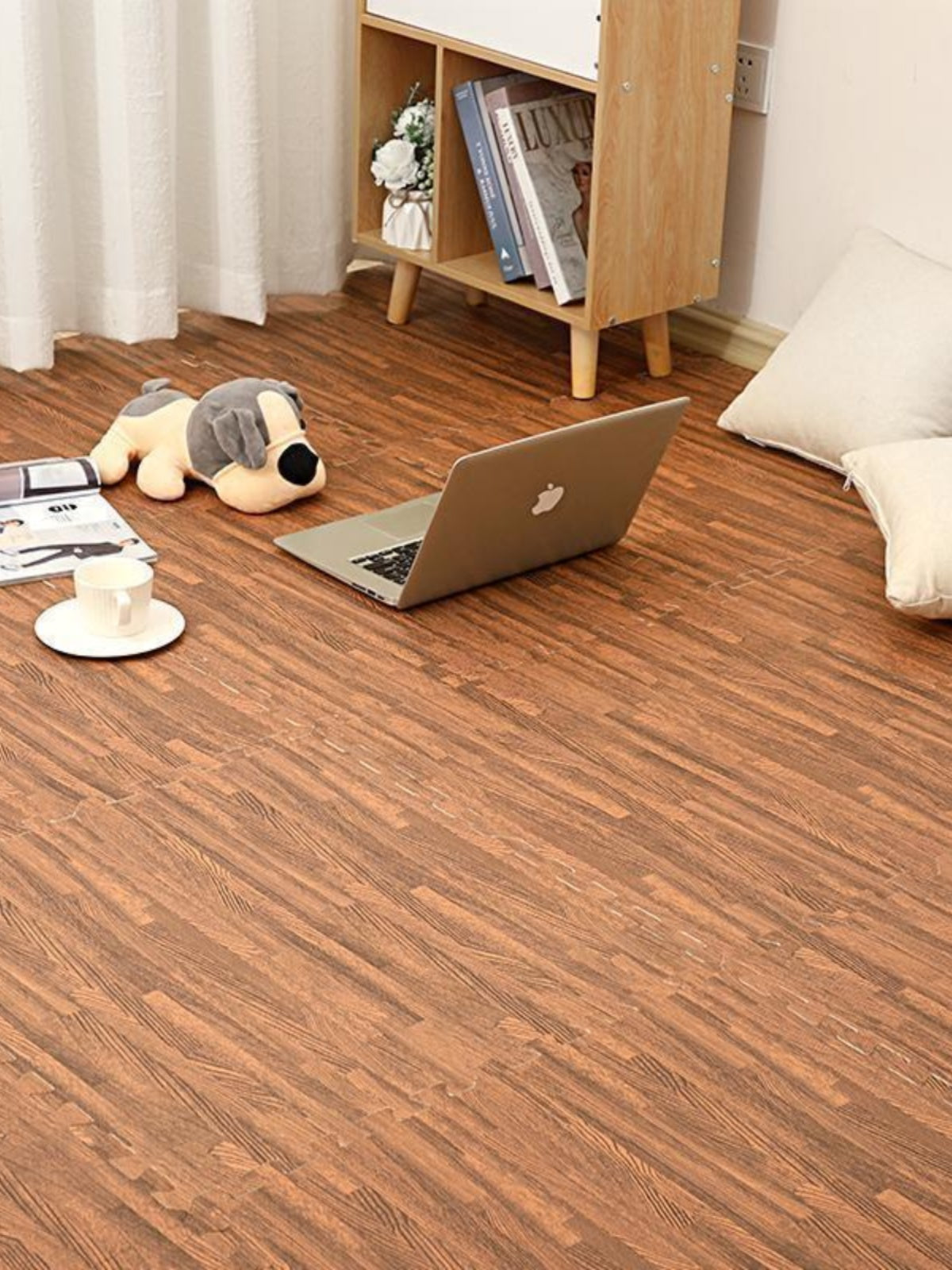 Xüsusi qiymət körpə əlavə dırmanma mat ev taxta taxıl köpük döşəmə mat qalınlaşdırılmış yataq otağı puzzle süngər mat 60 * 60