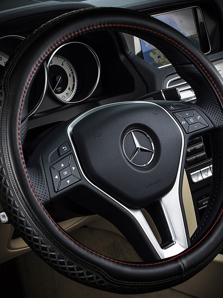 Köhnə Mercedes-Benz E300L, E260L, E200L, C180, C200, S-Class və R320 modelləri üçün dəri sükan örtüyü.