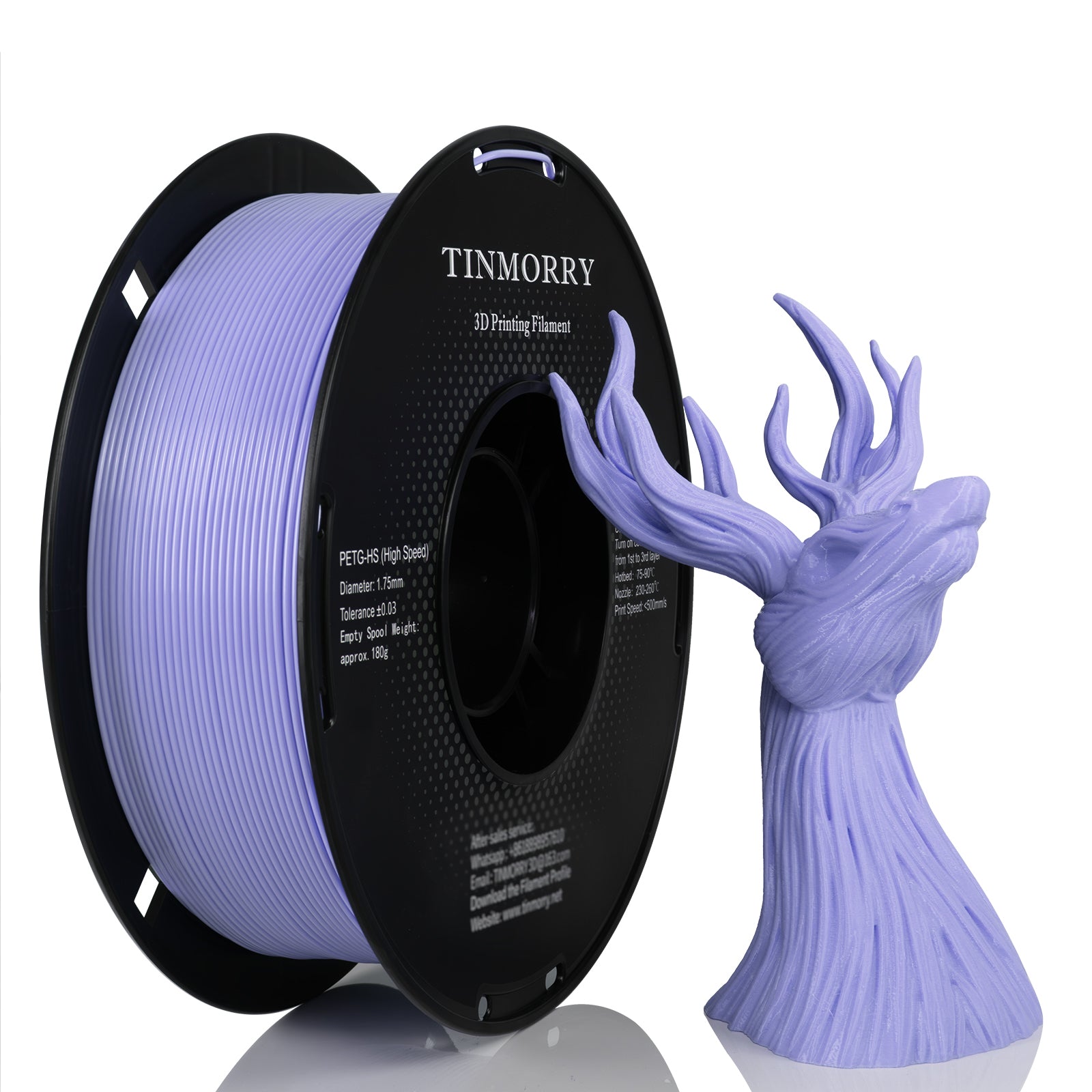 Tinmorry: Tianrui PETG-ECO yüksək dayanıqlı 1,75 mm FDM3D printer, 1 KG paket üçün uyğundur