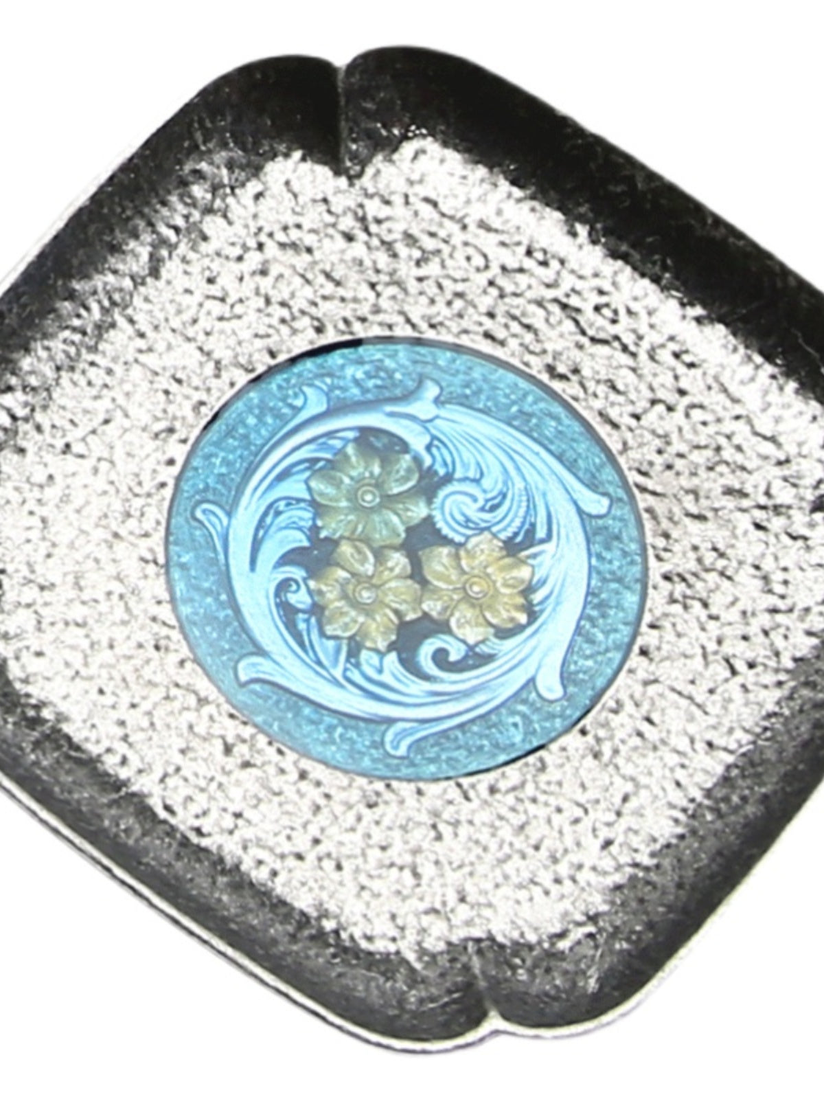 Cloisonné çay altlığı kreativ retro Yapon üslublu məişət kunq fu çay mərasimi aksesuarları istilik izolyasiyası sürüşməyə qarşı ərintili mis nəlbəki altlıq gəmisi