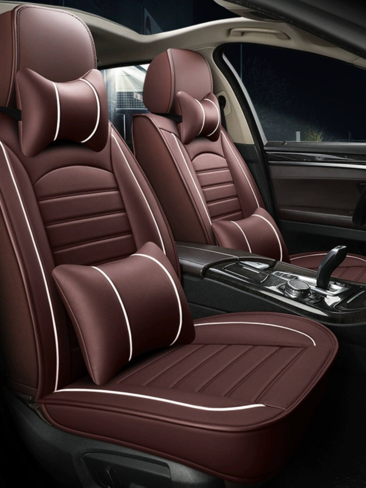 Avtomobil Oturacaq Yastığı Bütün İl Boyu Neytral Tam Qapalı Dəri Oturacaq Örtüsü Avtomobil Oturacaq Ölçüsü 2025 Yaz və Yay Xüsusi Oturacaq Örtüsü