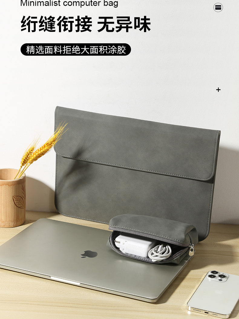 Noutbuk layneri qolu kompüter çantası Apple MacBook Air Liner çantası M3 üçün uyğundur Huawei MateBook qoruyucu örtük Xiaoxin 13/14/15 Honor pro16 saxlama çantası 13.3 Xiaomi Qadınlar
