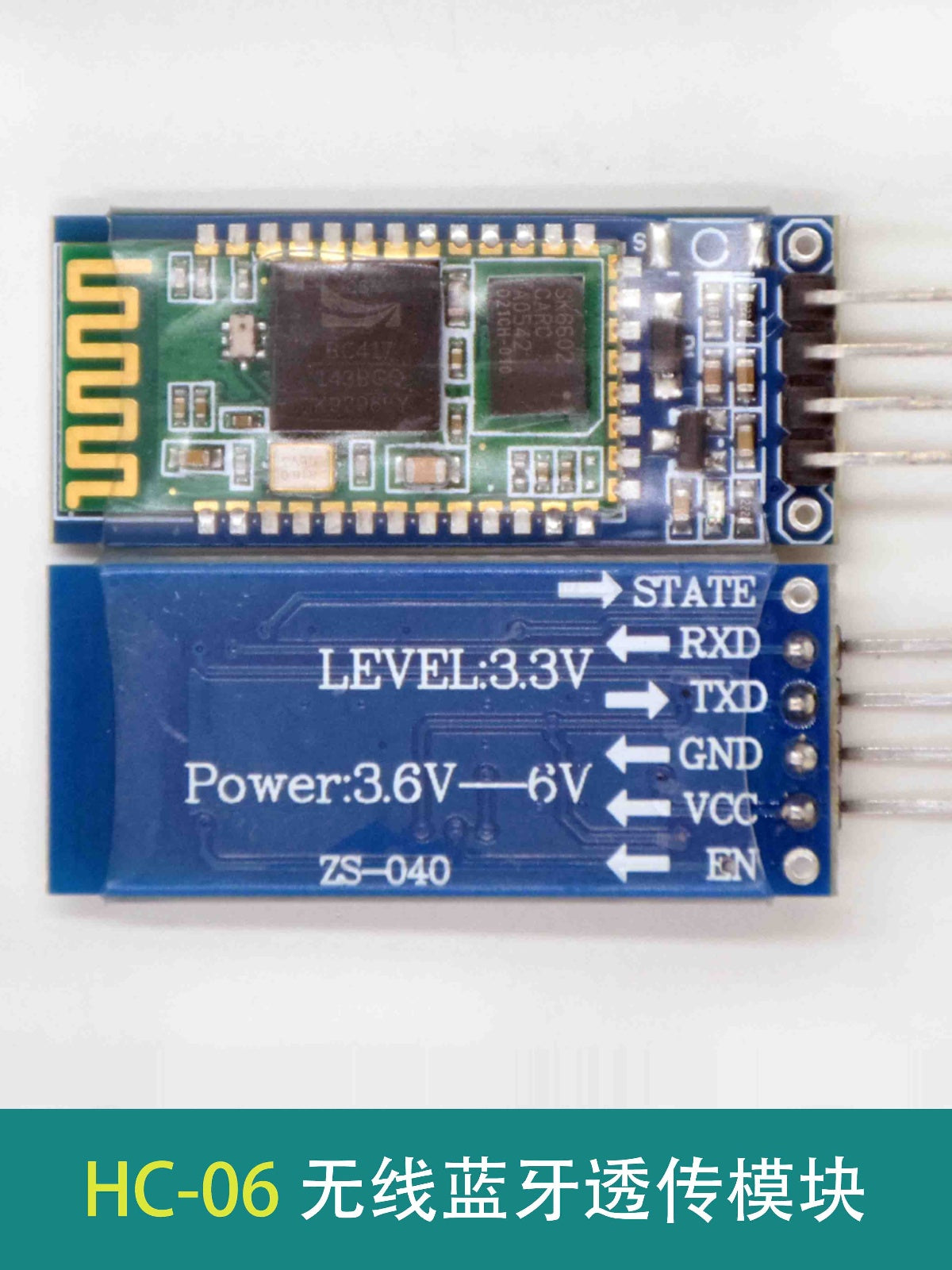 HC-05/HC-0/HC-08 Bluetooth modulu BLE 4.0 master-slave inteqrasiya olunmuş DIY simsiz serial rabitə şəffaf ötürücü
