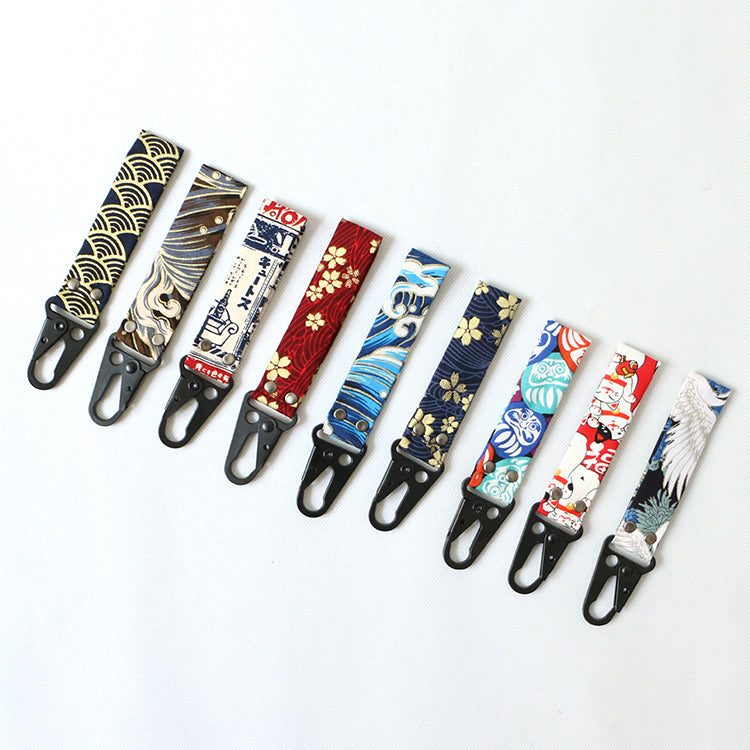 Japanese style car modification JDM style eagle beak key chain motorcycle key strap creative necklace