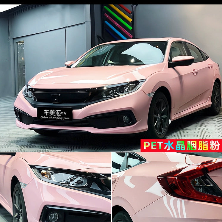 Pethuayue Pudra Rəng Dəyişən Film Tam Avtomobil Qapağı Fantaziya Vulkanik Kül Avtomobil Filmi Rəng Dəyişən Parlaq Qara Tpu Görünməz Avtomobil Filmi