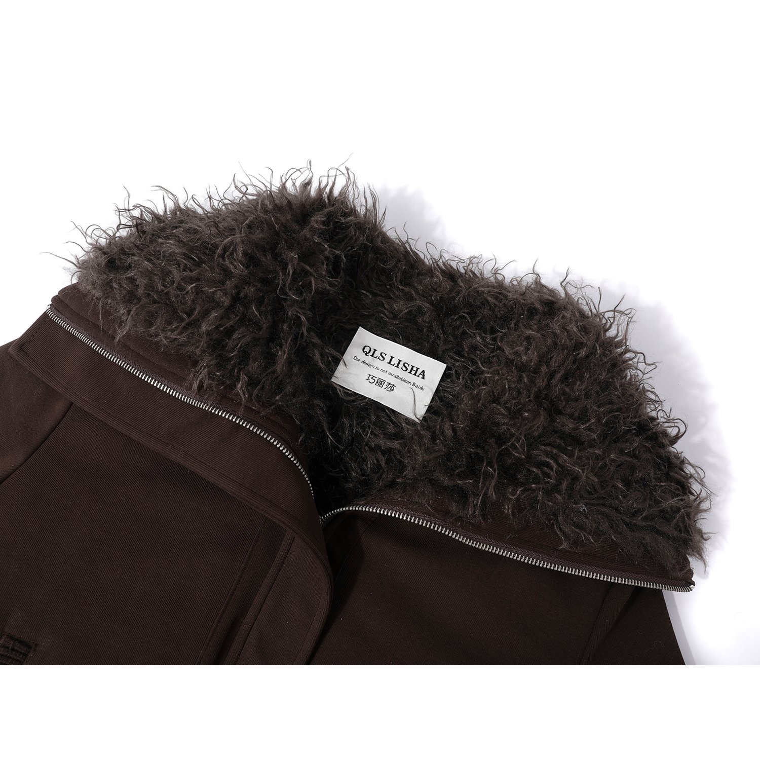 Cholisa Koreya üslubunda unikal və super şirin sviter 2026 Yeni üslubda yun astarlı qalın quzu yunundan hazırlanmış isti palto, qadınlar üçün payız və qış