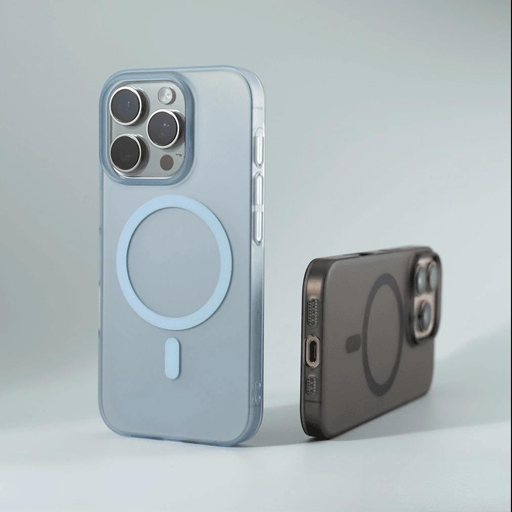 ins yay buzlu maqnit qutusu iPhone17pro Apple 14 maqnit telefon qutusu 16ProMax yeni 11 barmaq izinə qarşı 12 kişi və qadın 13 cütlük 14plus 15promax düşməyə qarşı çanta üçün uyğundur
