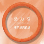 Zamşa avtomobil sükan örtüyü qış sürüşməyən tər uducu qoruyucu örtük xanımlar üçün dəbli tutacaq örtüyü Bütün il boyu neytral