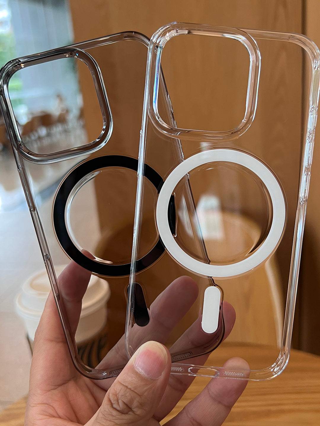 Sararmaq asan olmayan və Apple 16promax maqnit cib telefonu qutusu kamera düyməsi üçün uyğun olan şəffaf sərt çanta hamısı bir yerdə iPhone 15promax qoruyucu qutu 17 sadə yüksək dəqiqlikli MagSafe ultra nazik