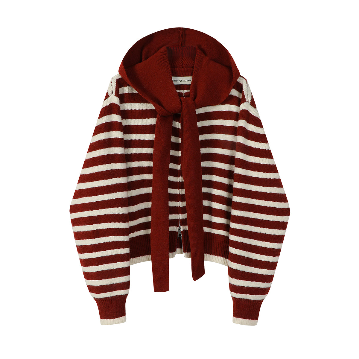 Chola Lisa'nın Yeni İl Geyimi: Qadınlar üçün Qəşəng və Rahat Qırmızı Sviter, Yeni Payız/Qış Stili