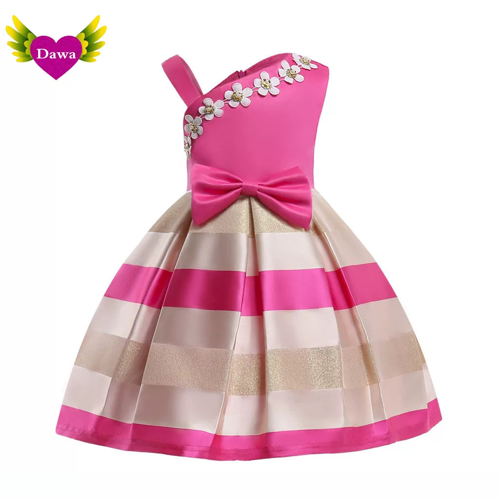 Körpə Uşaqları Qızlar üçün Yay Donu Şahzadə Donları Geyimləri Ətək