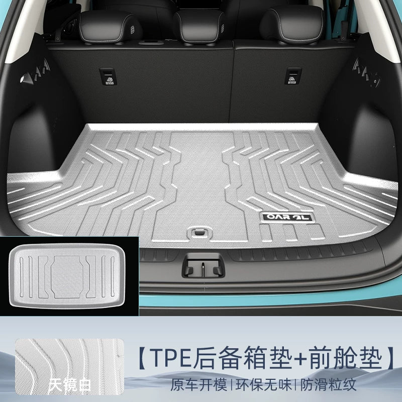 25 BYD Hiace 05EV Xüsusi Baqaj Döşəməsi TPE Quyruq Qutusu Döşəməsi Ön və Arxa Avtomobil Aksesuarları 05