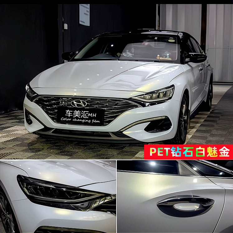 Pethuayue Pudra Rəng Dəyişən Film Tam Avtomobil Qapağı Fantaziya Vulkanik Kül Avtomobil Filmi Rəng Dəyişən Parlaq Qara Tpu Görünməz Avtomobil Filmi
