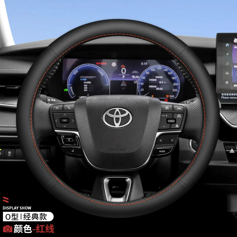 2025 Toyota Camry (9-cu Nəsil) Sükan Üzlüyü, Orijinal Dəri, Toyota Avalon və Highlander Daxili Dekorasiyaları üçün Uyğundur.