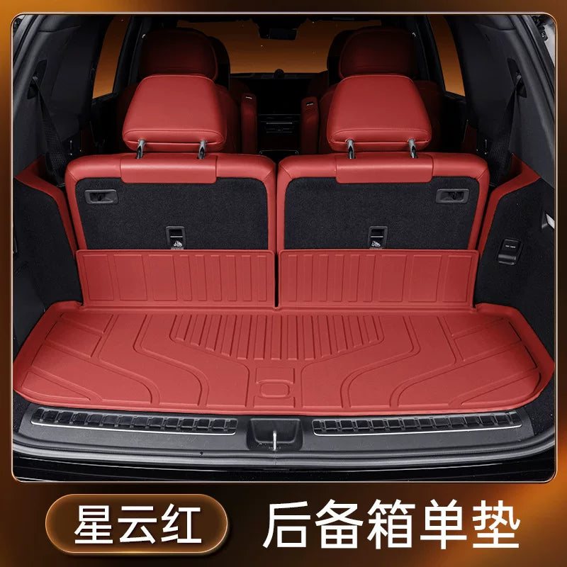 Xüsusi olaraq Wenjie M8 baqaj ayaqaltıları, Huawei AITO avtomobilinin altı nəfərlik və beş nəfərlik modifikasiya aksesuarları, döşəmə ayaqaltıları üçün hazırlanmışdır.