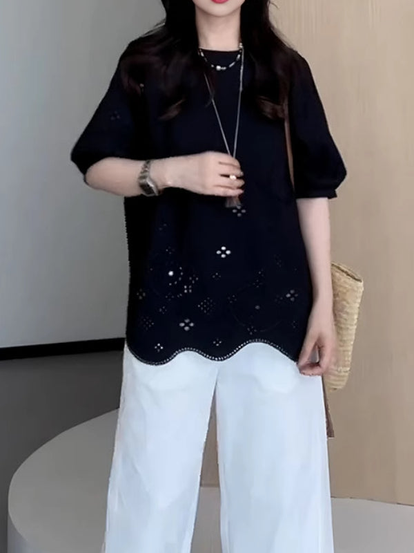 Böyük ölçülü, təmiz pambıq dizaynlı, Çin üslubunda içi boş, qısaqol köynək, yay, geniş bədən quruluşlu, arıqladıcı və gözəl görünüşlü.