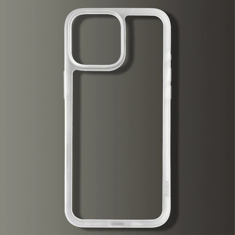 iPhone17promax mobil telefon qutusu üçün uyğun arxa lövhə istilik yayılması yoxdur, təmiz çərçivə Apple 16 yeni 15pro lens hər şey daxil olmaqla 14 düşməyə qarşı 13 ultra nazik buzlu şəffaf yüksək keyfiyyətli kişi və qadınlar üçün sərt çanta