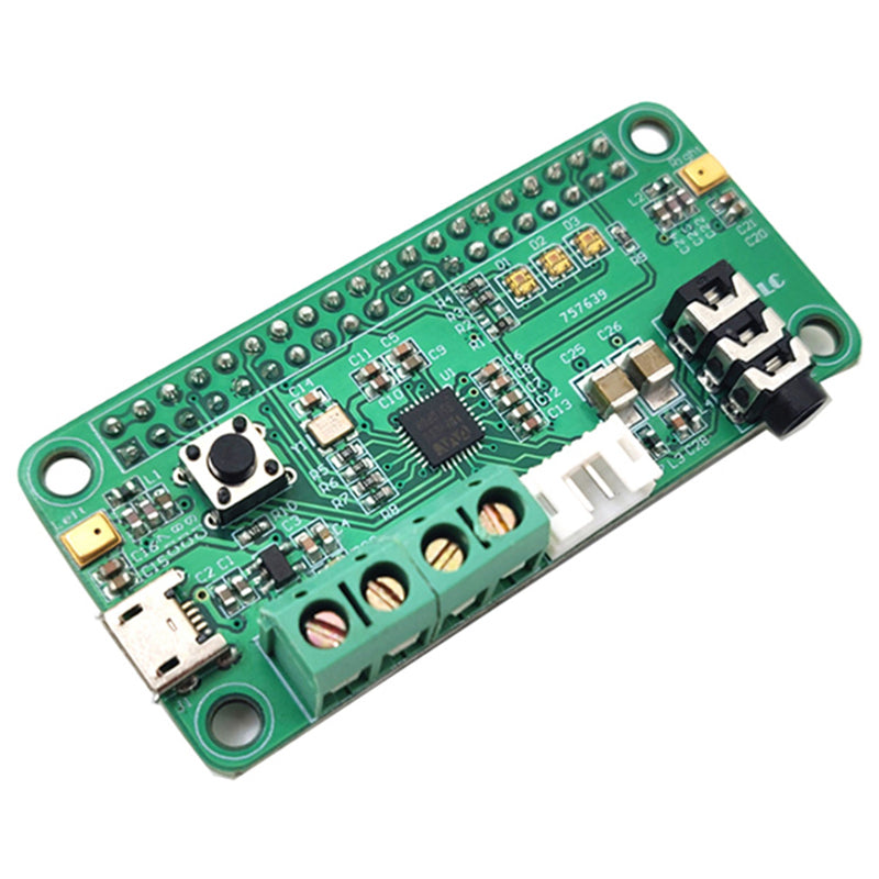 WM8960 audio dekodlaşdırma modulu ağıllı nitqin tanınması ikili mikrofon ağıllı dinamik DIY gücləndirici lövhə