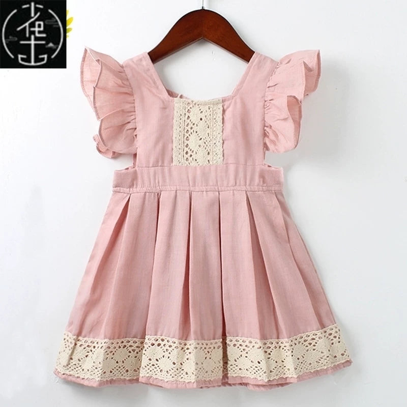 Körpə Qızlar üçün Ad Günü Tutu Donu Uşaqlar üçün Yay Geyimləri