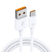6A super sürətli şarj növü-C, Huawei P40mate30pro Honor V40V30 şarj məlumat kabeli 66W üçün uyğundur