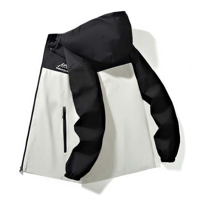 Yun astarlı, qalınlaşdırılmış kişi payız və qış paltosu, gündəlik, çoxfunksiyalı, kapşonlu gödəkçə, külək keçirməyən, suya davamlı, açıq hava kişi geyimləri, külək keçirməyən gödəkçə