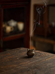 Muchuntang kiçik top mis buxur burner təhsil zərif oyun piano soba qüllə buxur burner bəzəkləri Çin retro truba simli buxur əlavə